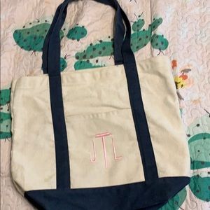 JTL Monogram Tote Bag